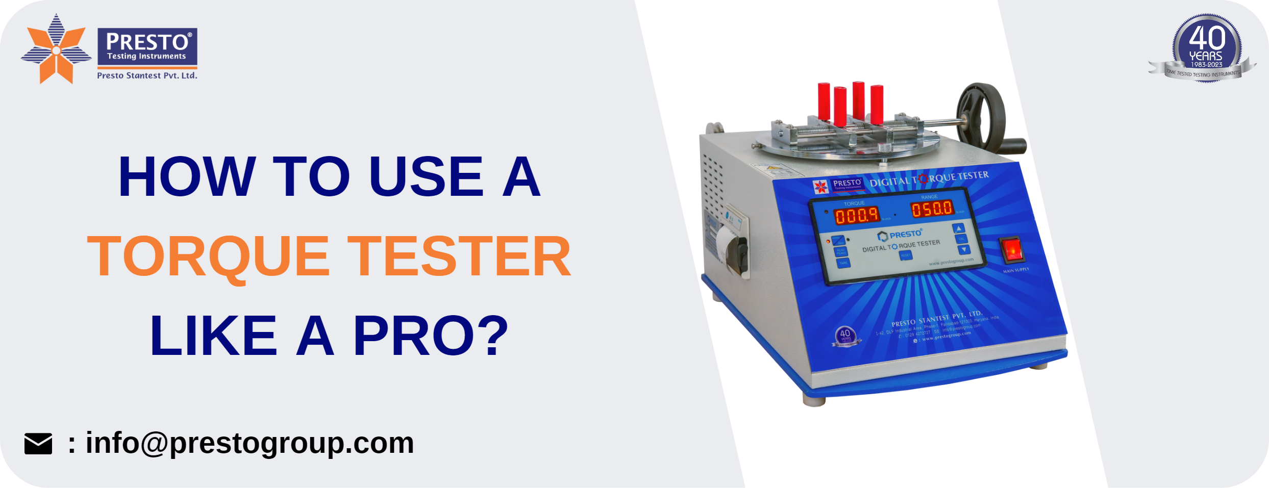 How to use a torque tester like a pro?