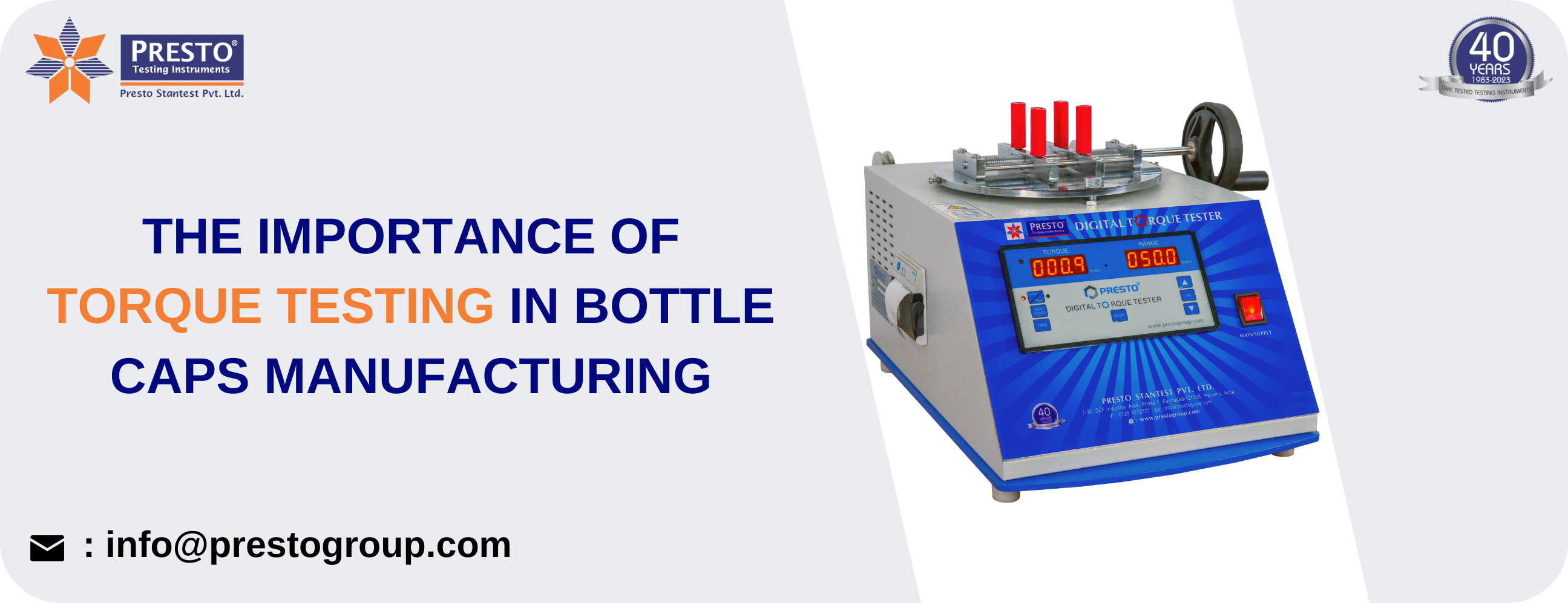 The Importance of Torque Testing in Bottle Caps Manufacturing
